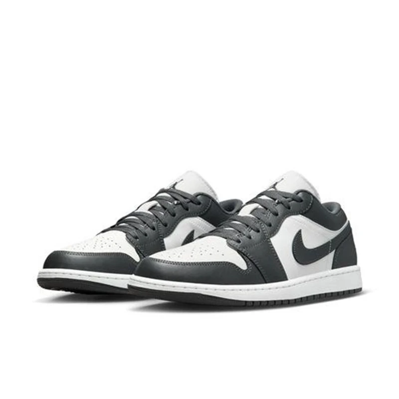 耐克NIKE官方正品AJ1男子水泥灰低帮复古休闲aj1运动鞋553558044