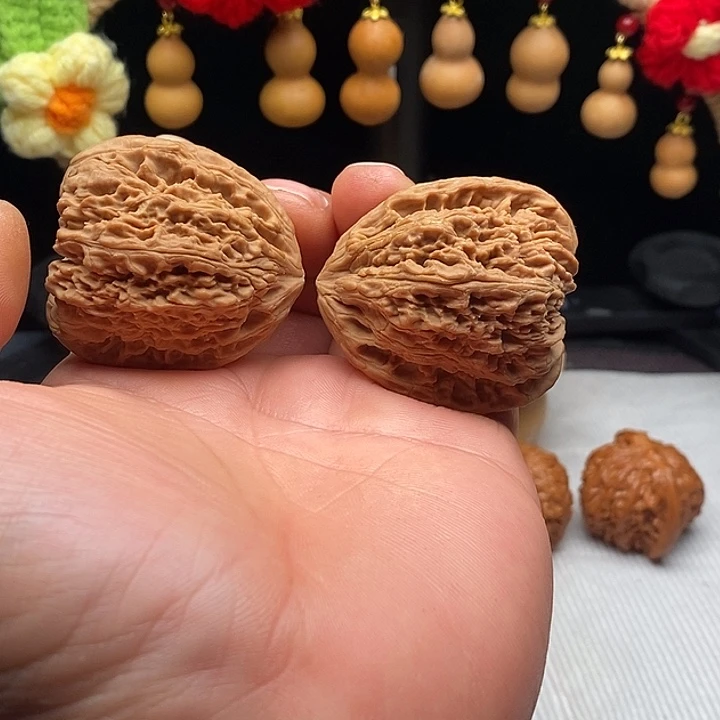 文玩核桃把件42尺三角高炮南疆