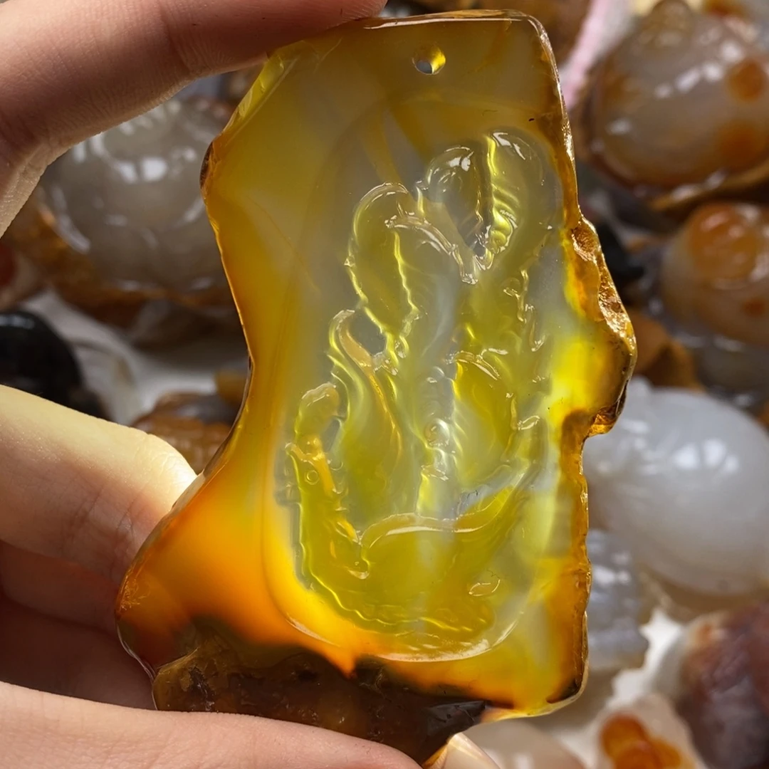 玛瑙/玉髓未镶嵌颈饰