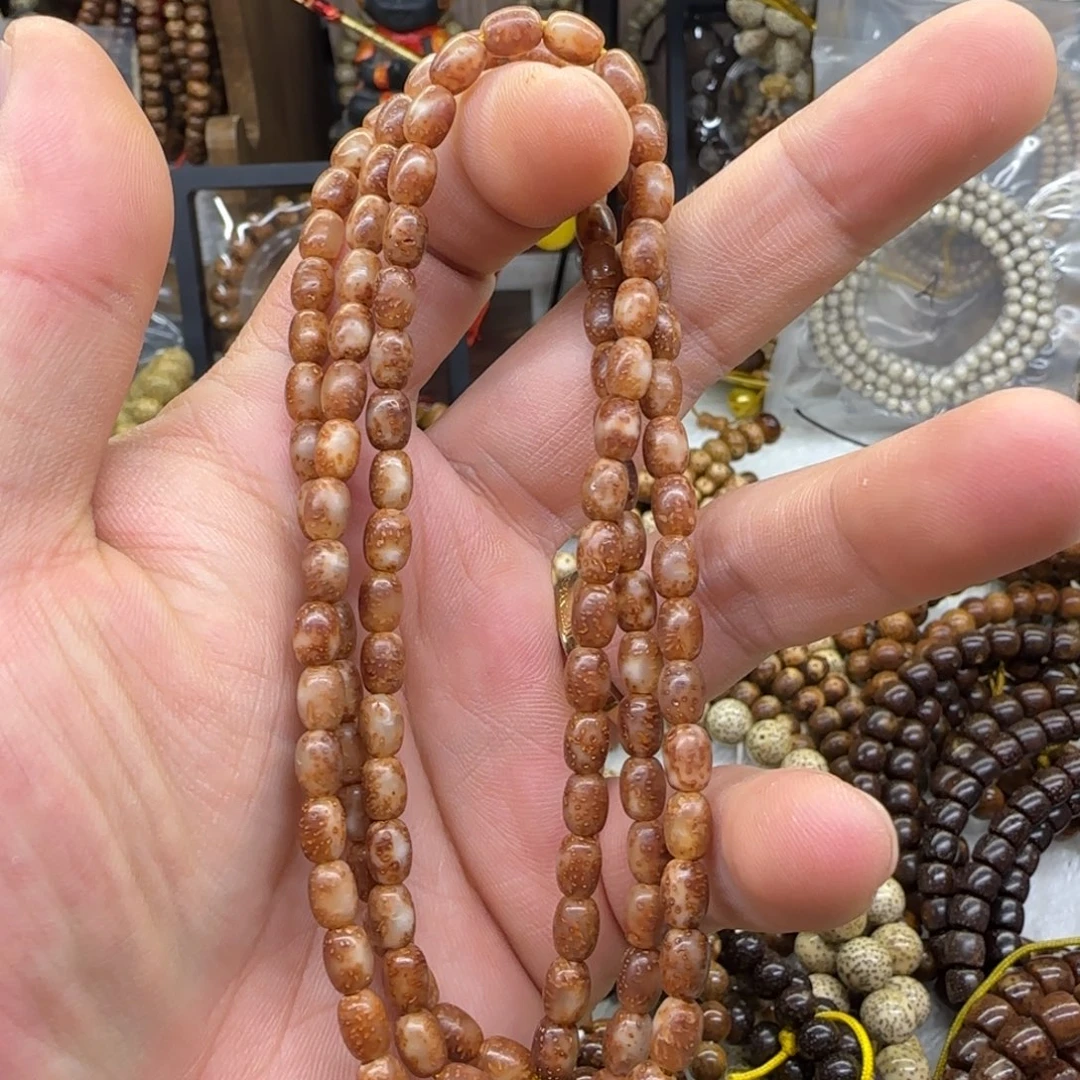 吊坠星月菩提5*7玉化脖挂