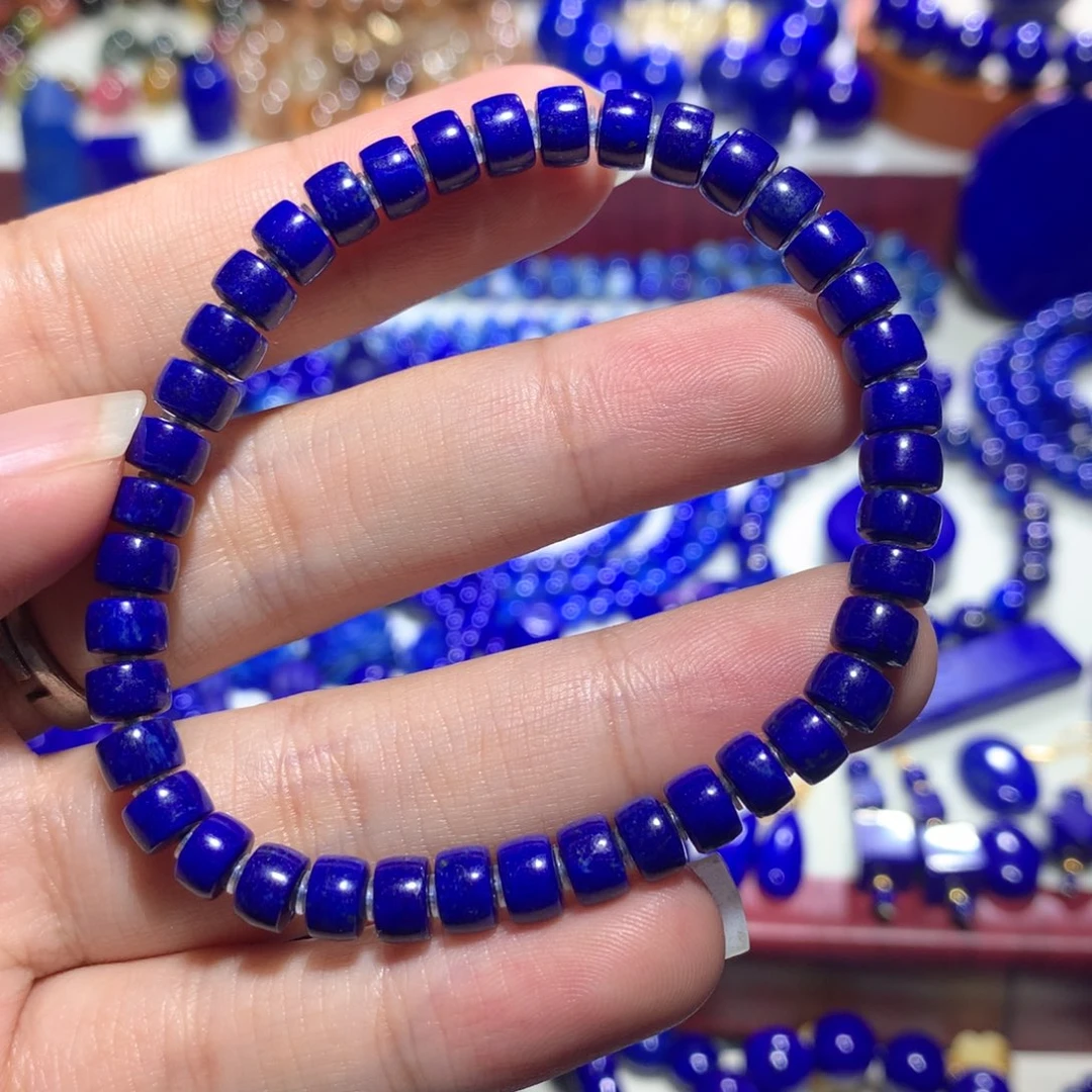 青金石未镶嵌手串