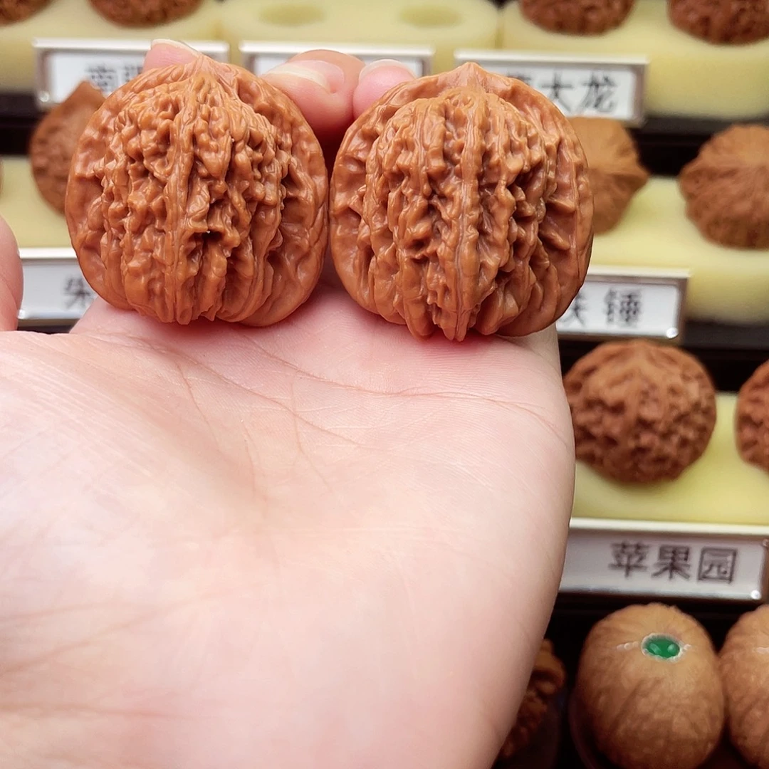 文玩核桃吊坠四座楼39全品573