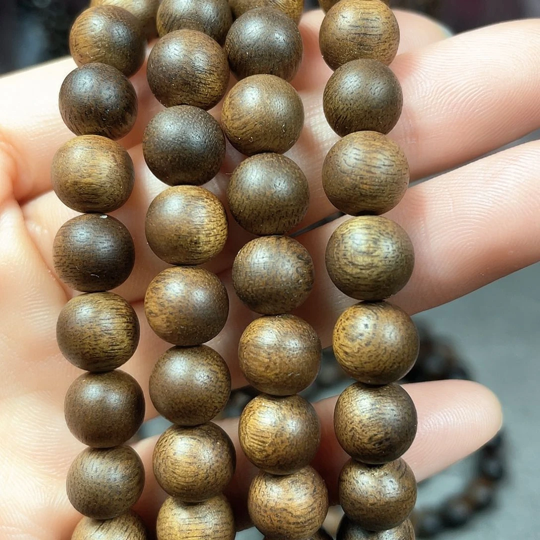 沉香手串芽庄白棋