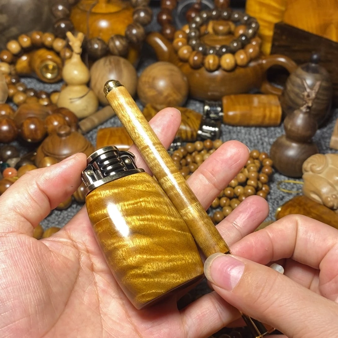 金丝楠昵***置打火机笔小叶