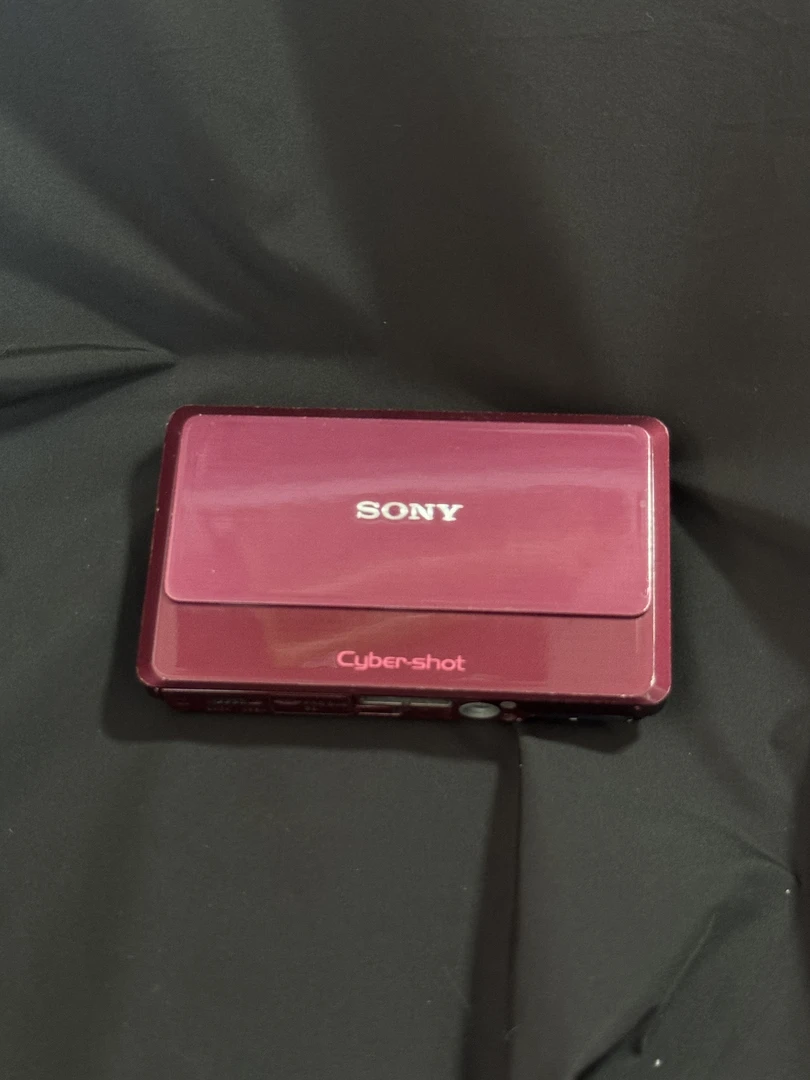 9新 Sony/索尼 tx7 粉色 滑盖ccd触摸屏可以涂鸦贴纸换相框