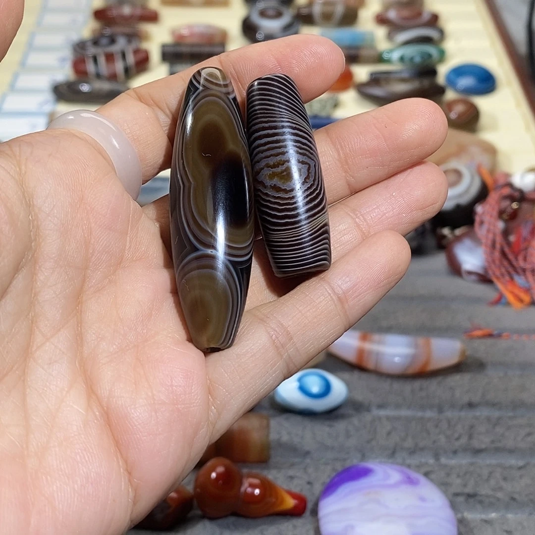 奶***喜玛瑙/玉髓合金颈饰