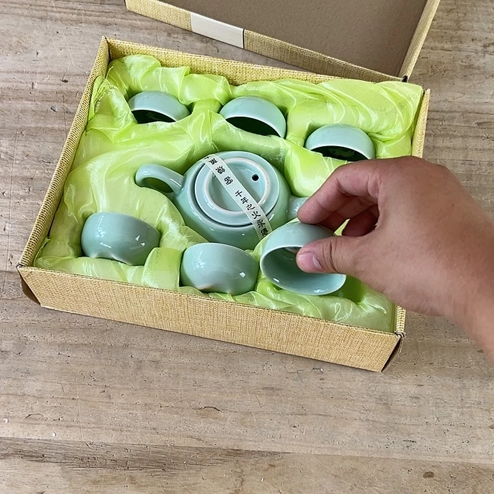 山也造物甄选高端茶器礼盒瑕疵