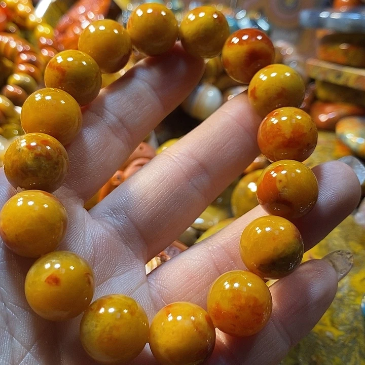 奇***哥玛瑙/玉髓未镶嵌手链