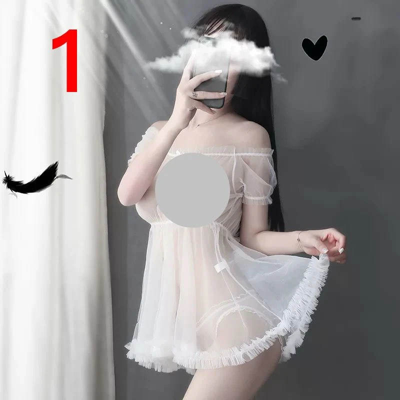 法式蕾丝性感女时尚长款睡裙蕾丝公主吊带裙无袖直播链接勿拍！