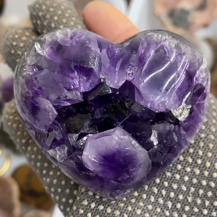未镶嵌珠宝半成品紫晶