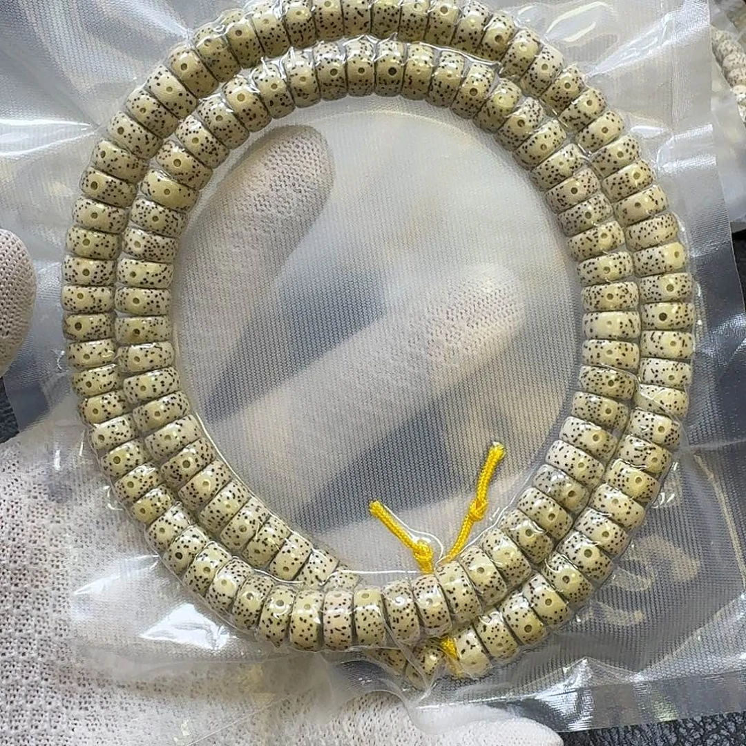 x***g手串星月菩提12mm原生态大药片（氧化走色