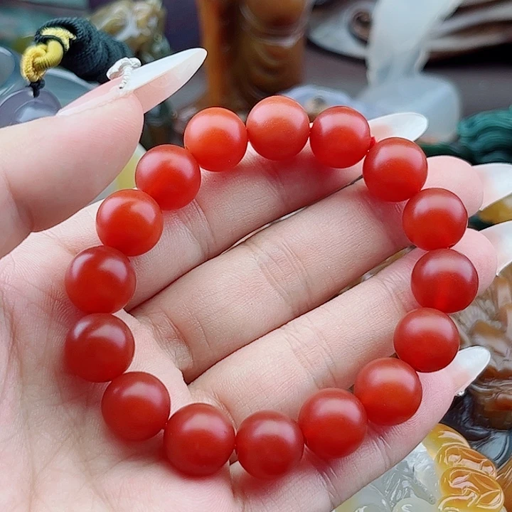 镜***玛瑙未镶嵌手饰吊坠