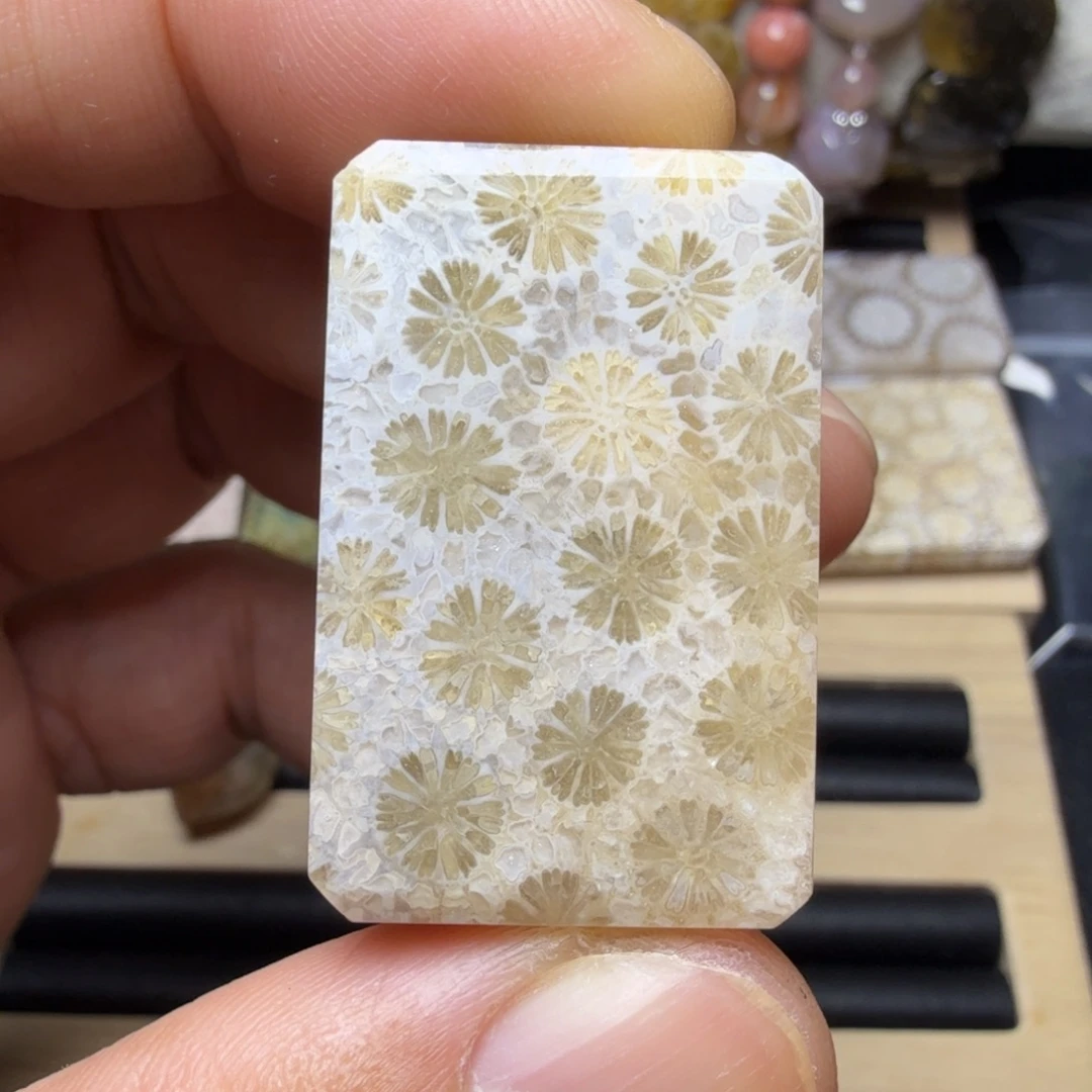 硅化玉未镶嵌天然有机玉石保真色