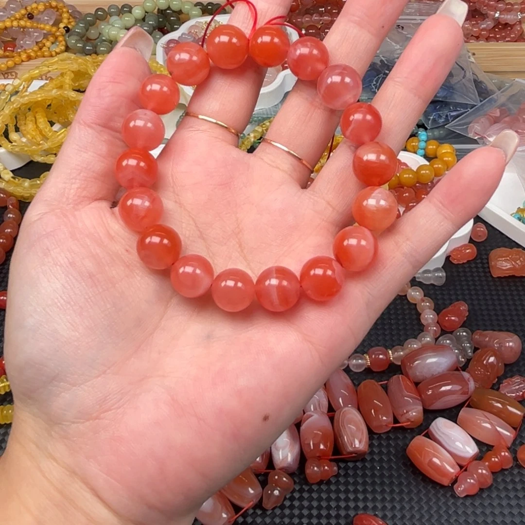 手链未镶嵌南红玛瑙