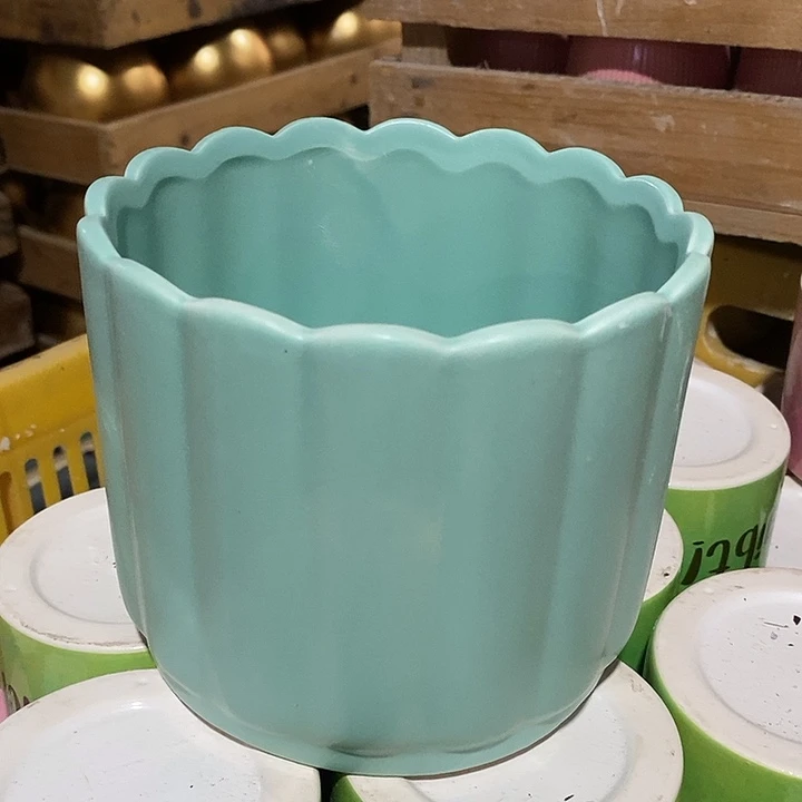 摆件陶陶盆有孔 瑕疵介意勿拍