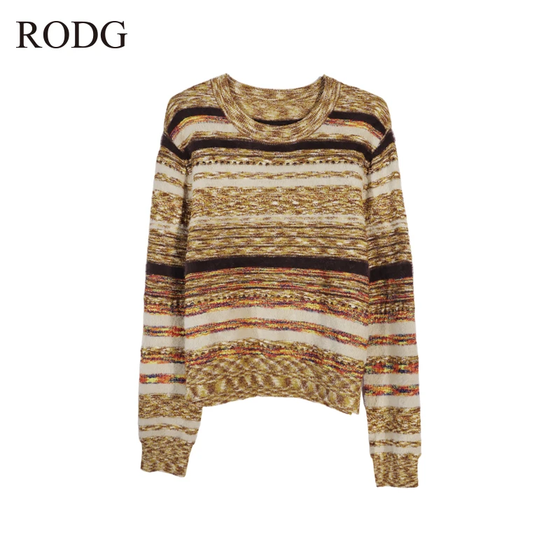 RODGR53ZZ1042A 秋季新款简约条纹针织衫 1042