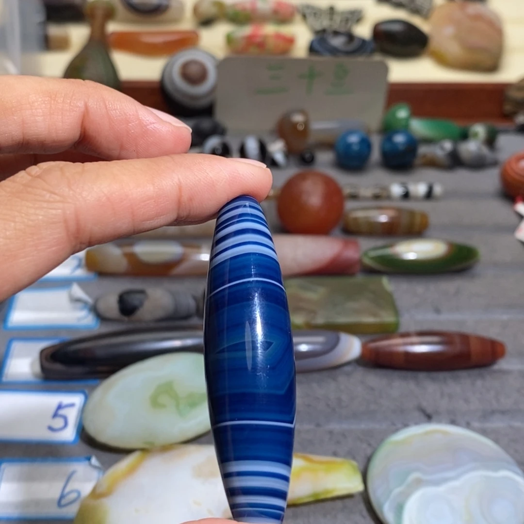 左***叶玛瑙/玉髓合金颈饰