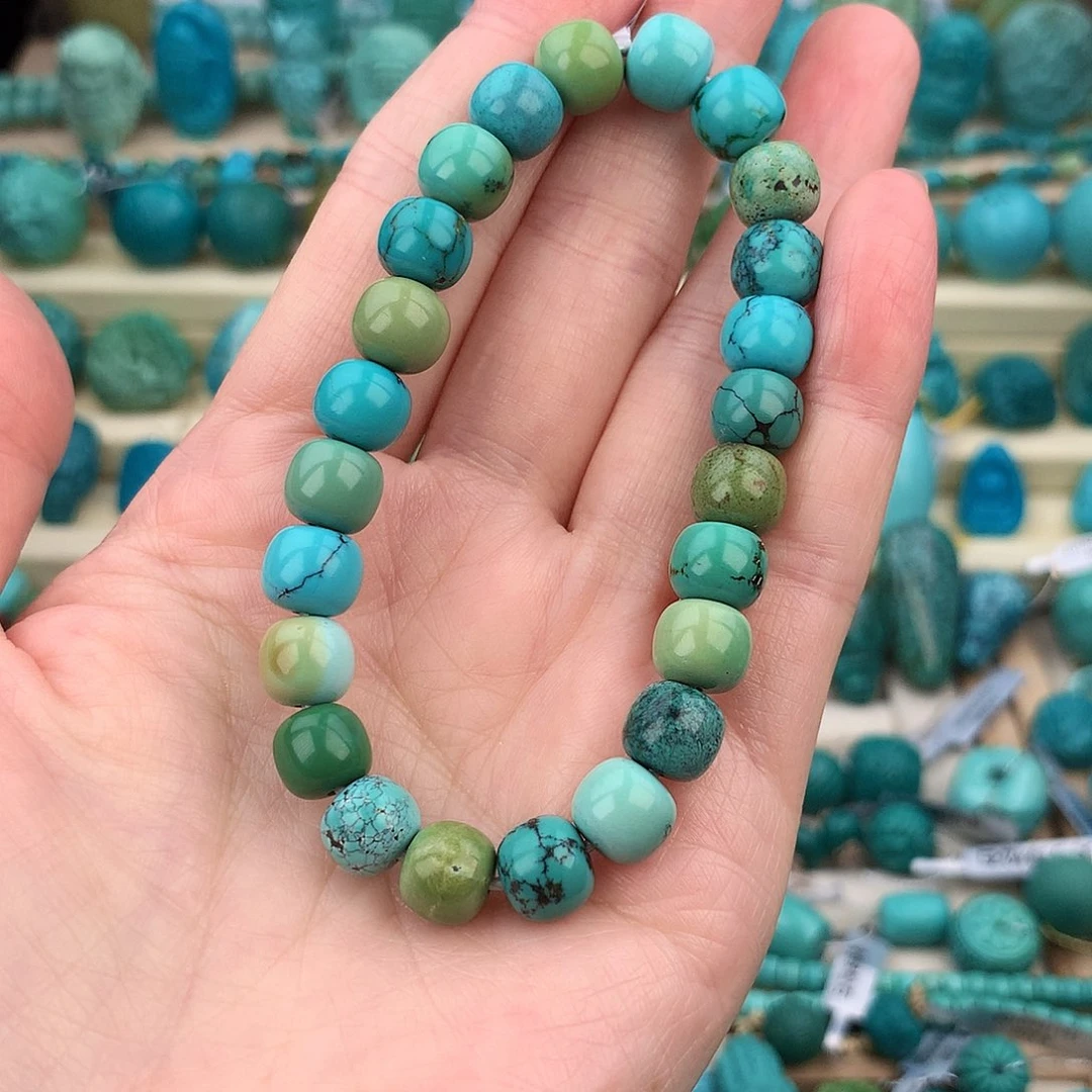 绿松石未镶嵌珠宝奇石