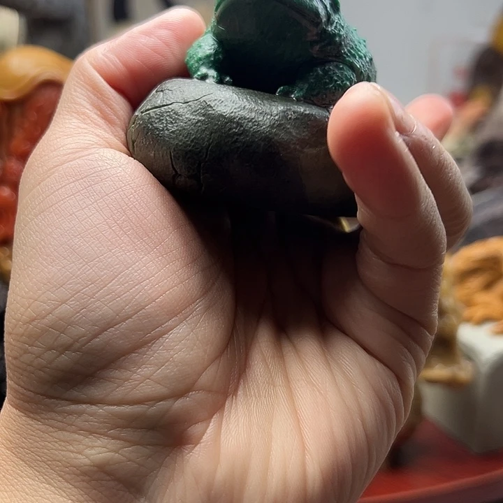 广东石广东绿摆件