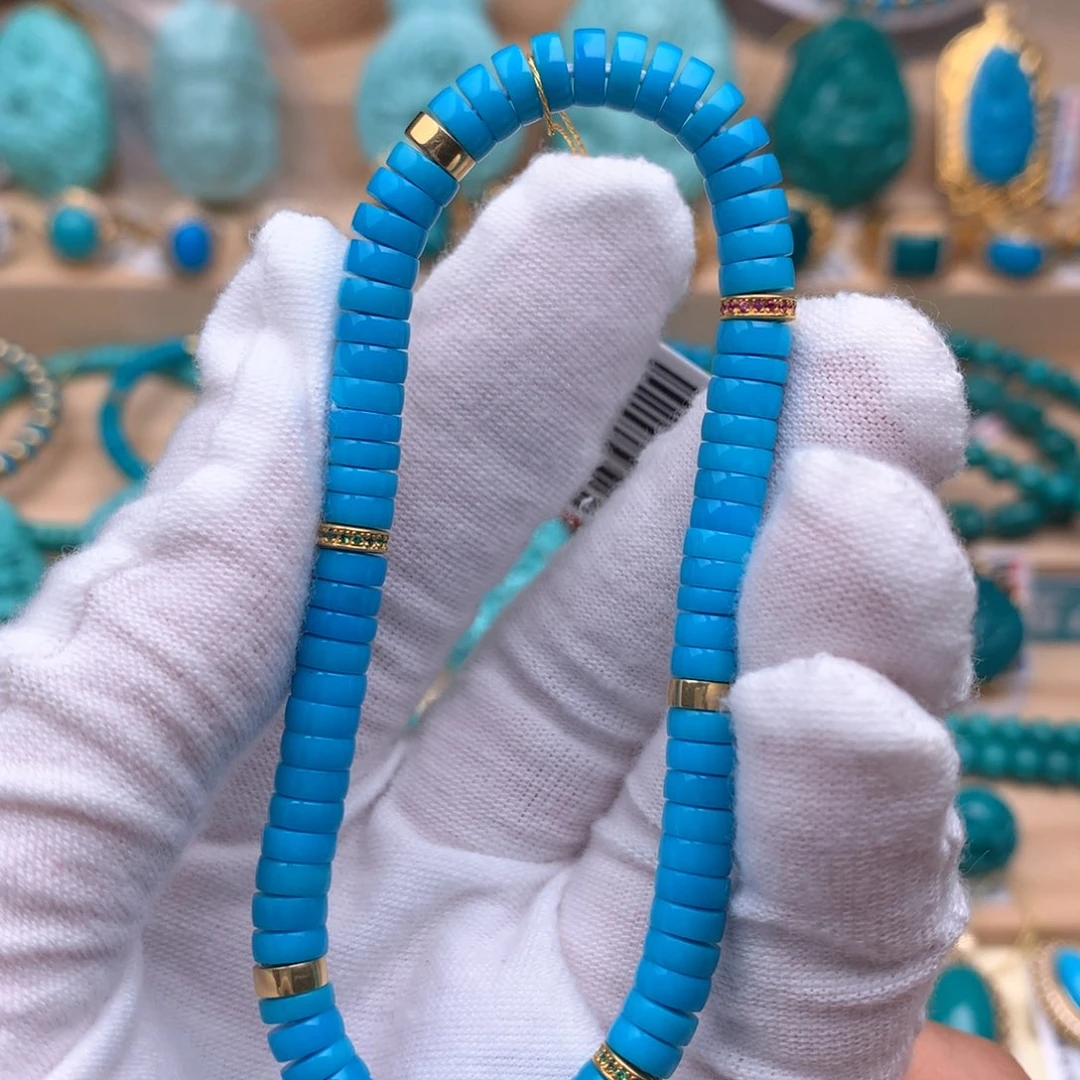 绿松石未镶嵌配饰5.5mm