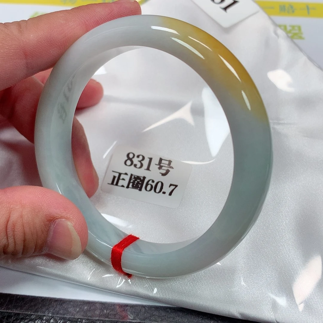 【闪购商品】未镶嵌手镯翡翠831号60.8圈口
