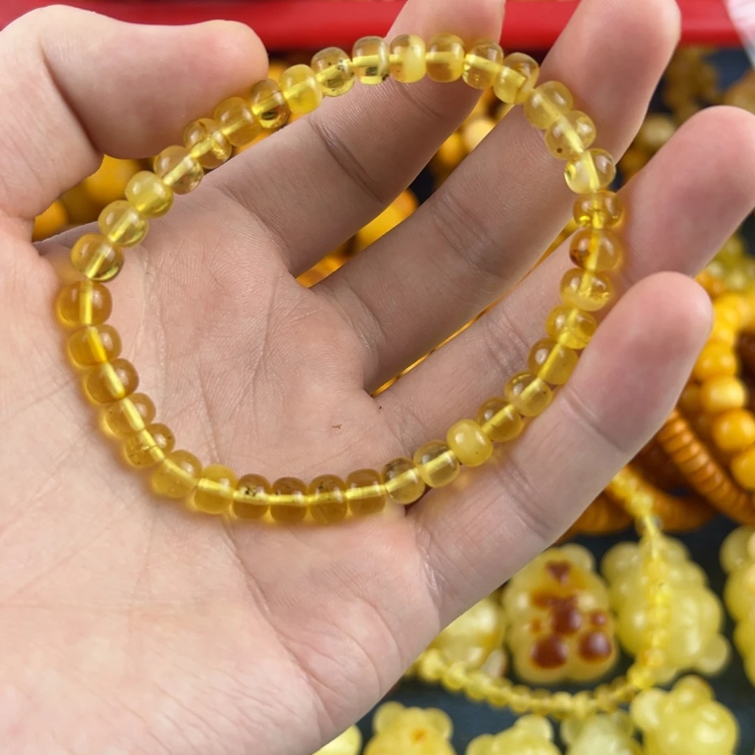 琥珀未镶嵌珠宝奇石