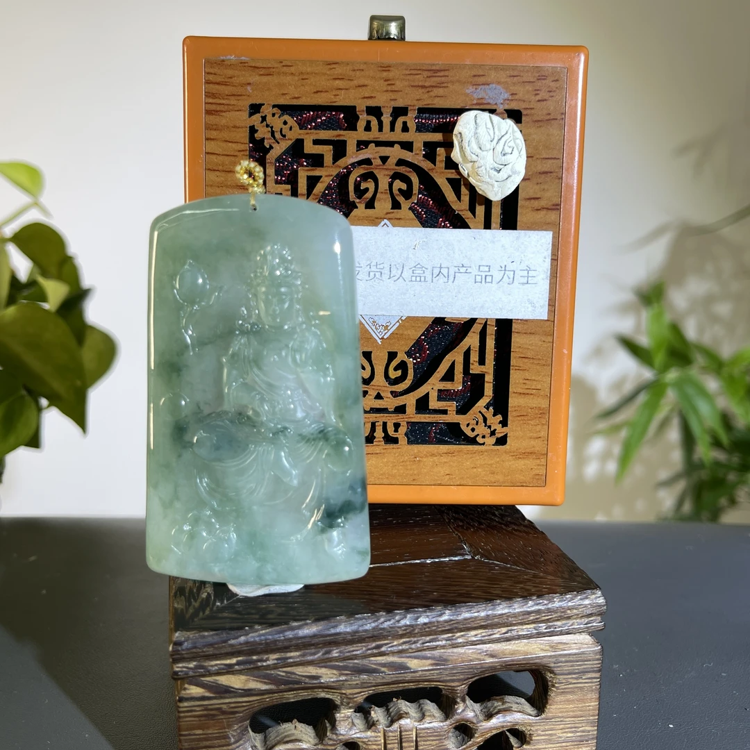 JGB10-618H 天然缅甸A货翡翠