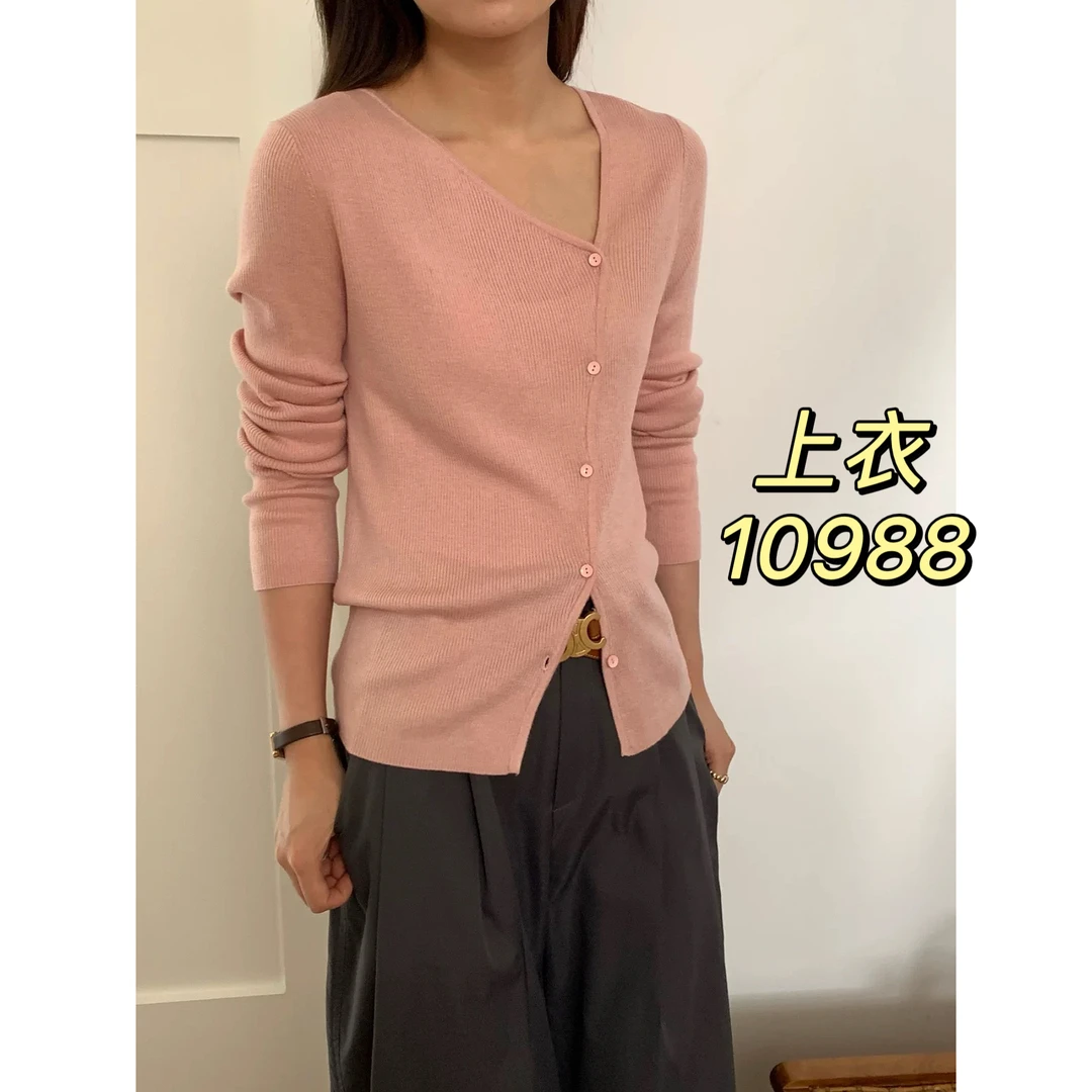 10988（部分无水洗唛，介意慎拍）SANFAN新款针织开衫