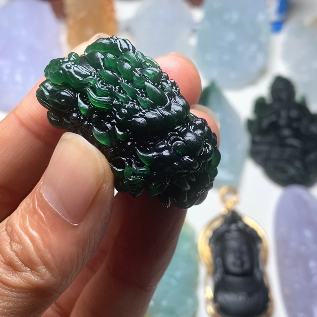 定制翡翠未镶嵌天然A货翡翠Z