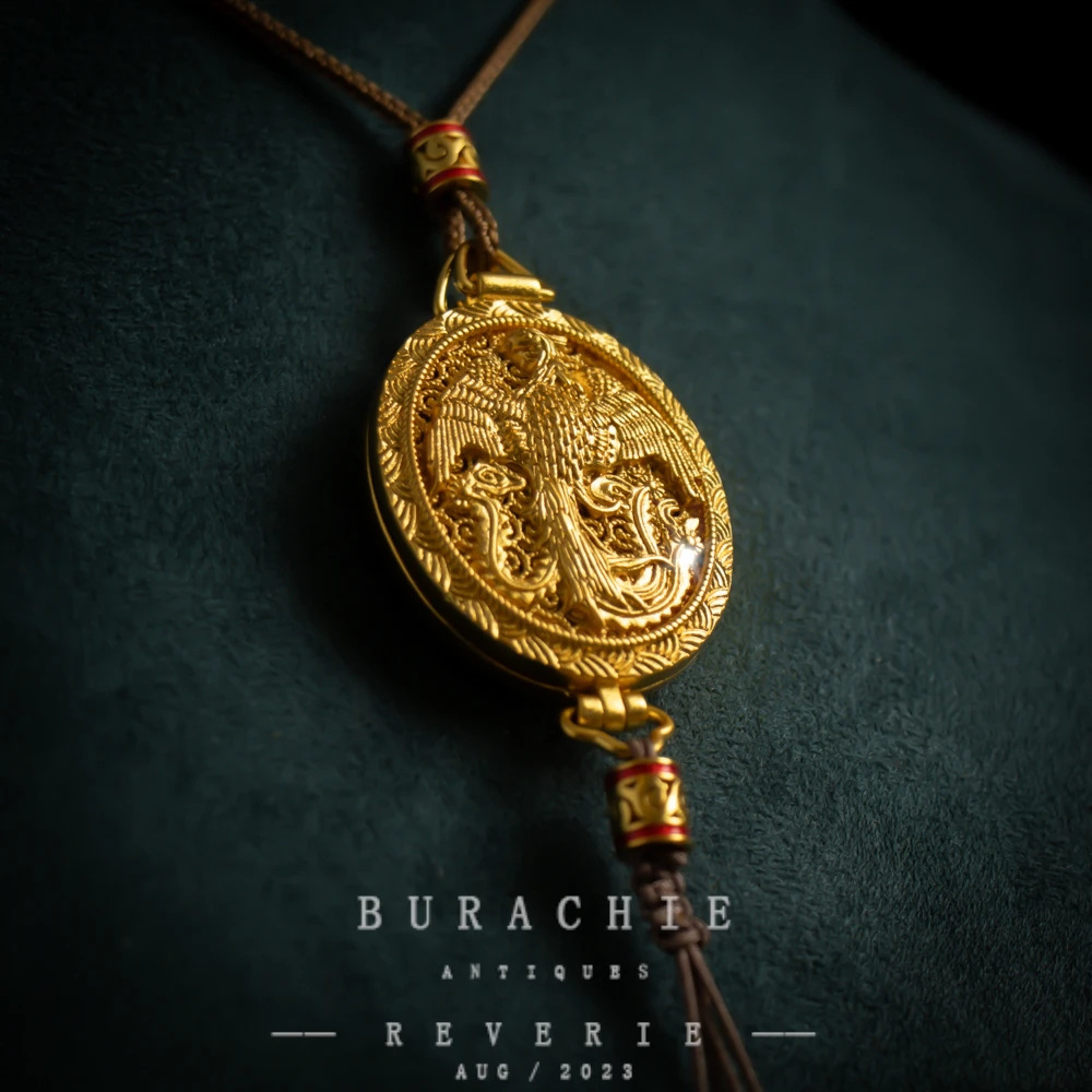 铜合金吊坠 三周年纪念珍藏 ｜【1255】老佛爷中式吊坠装饰