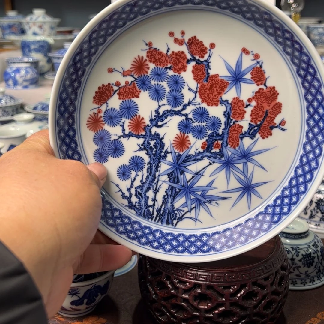 摆件景德镇青花陶瓷