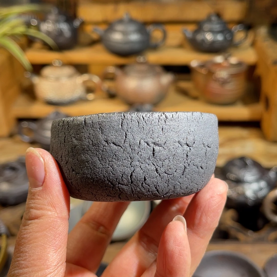 杯幸*云南陶泥高温柴烧茶具