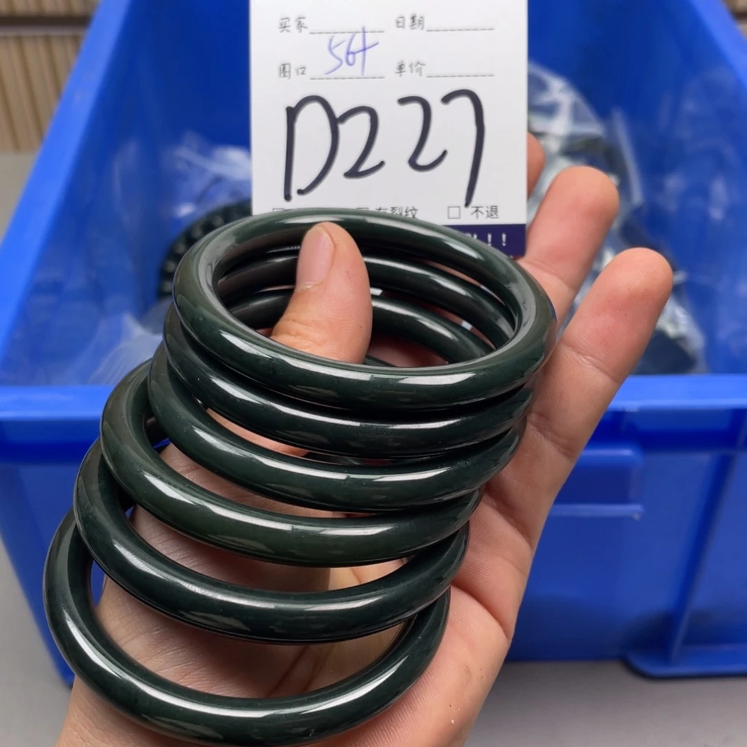 和田玉手镯未镶嵌多样性发货发一件