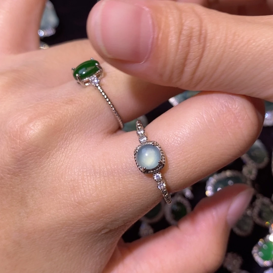 翡翠未镶嵌颈饰天然