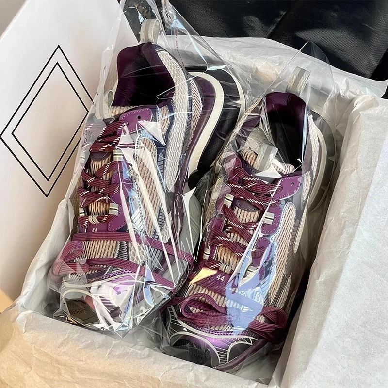 莆田鞋巴黎九代3XL老爹鞋高版本休闲运动鞋女巴黎老爹鞋女做旧