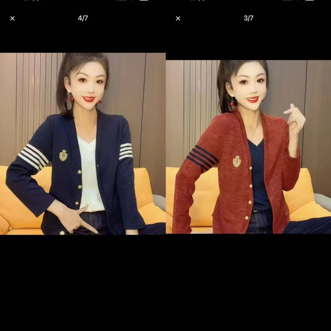 1601学院风百搭假两件上衣
