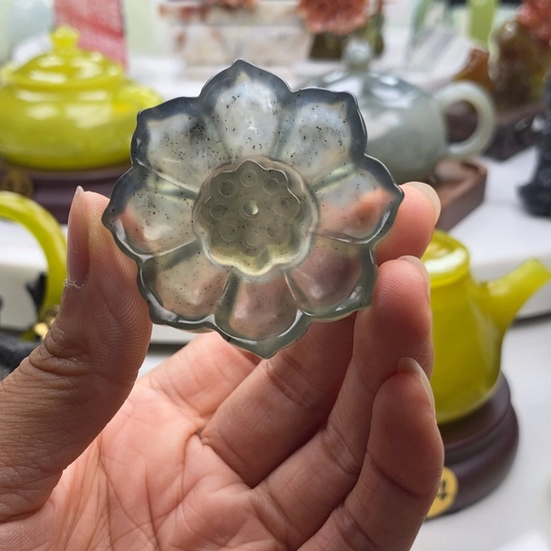 未镶嵌岫玉四大名玉香插