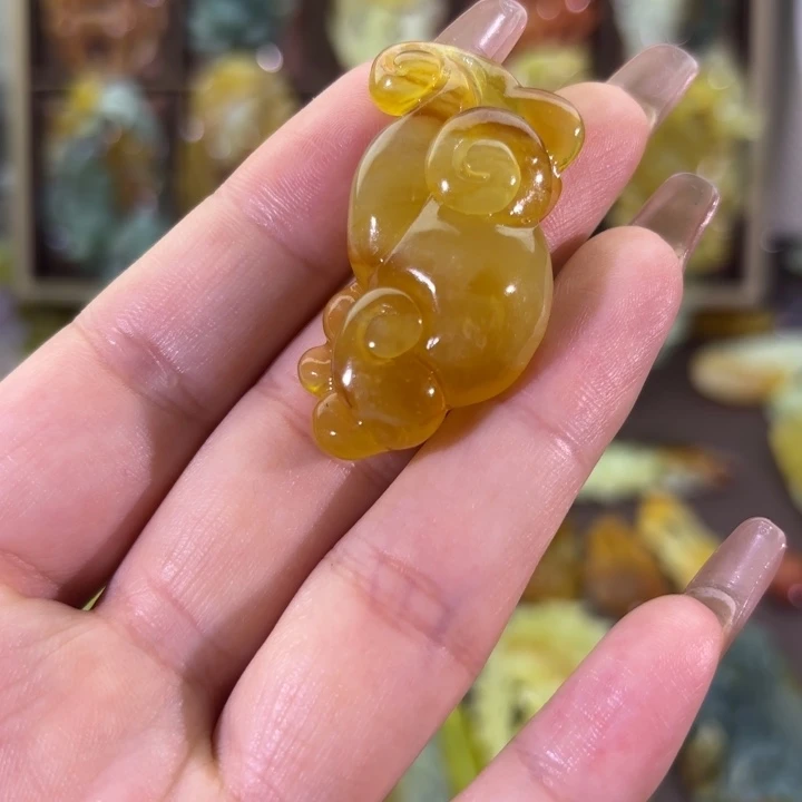 未镶嵌蛇纹石玉颈饰