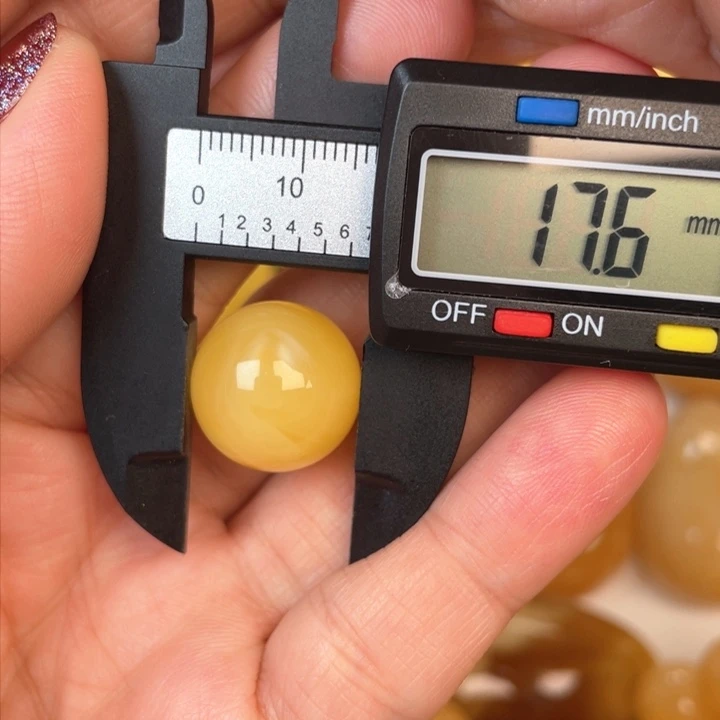 未镶嵌蜜蜡裸石蜜蜡圆珠