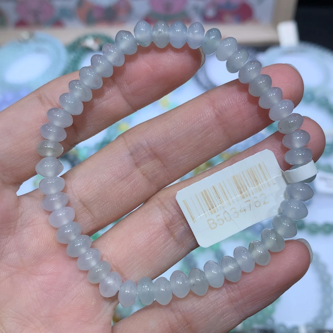 翡翠未镶嵌手链天然