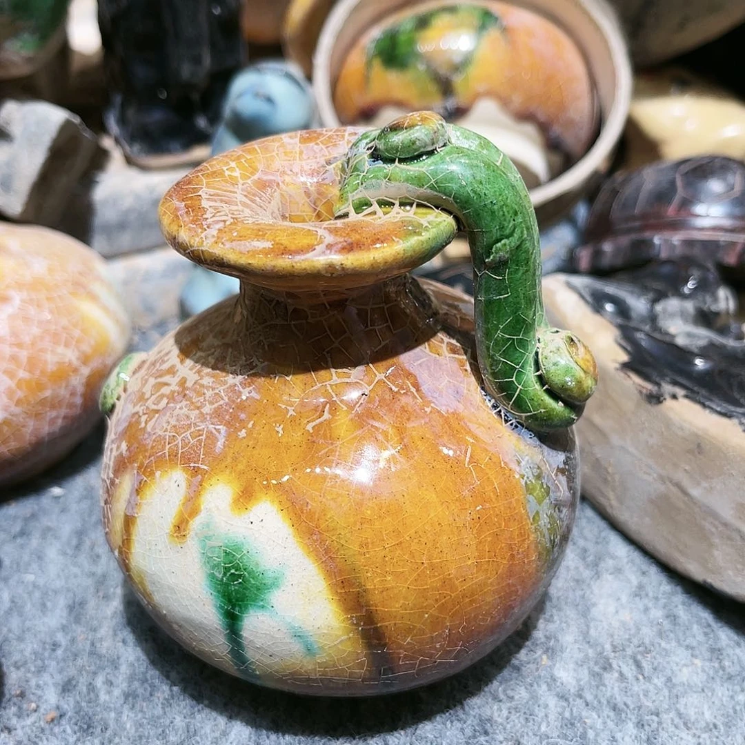 瓦当摆件茶台的一