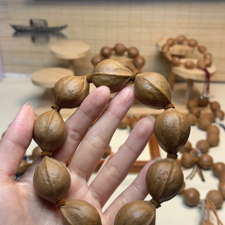 忽***～橄榄核手串/手链22.30精品梅林铁核