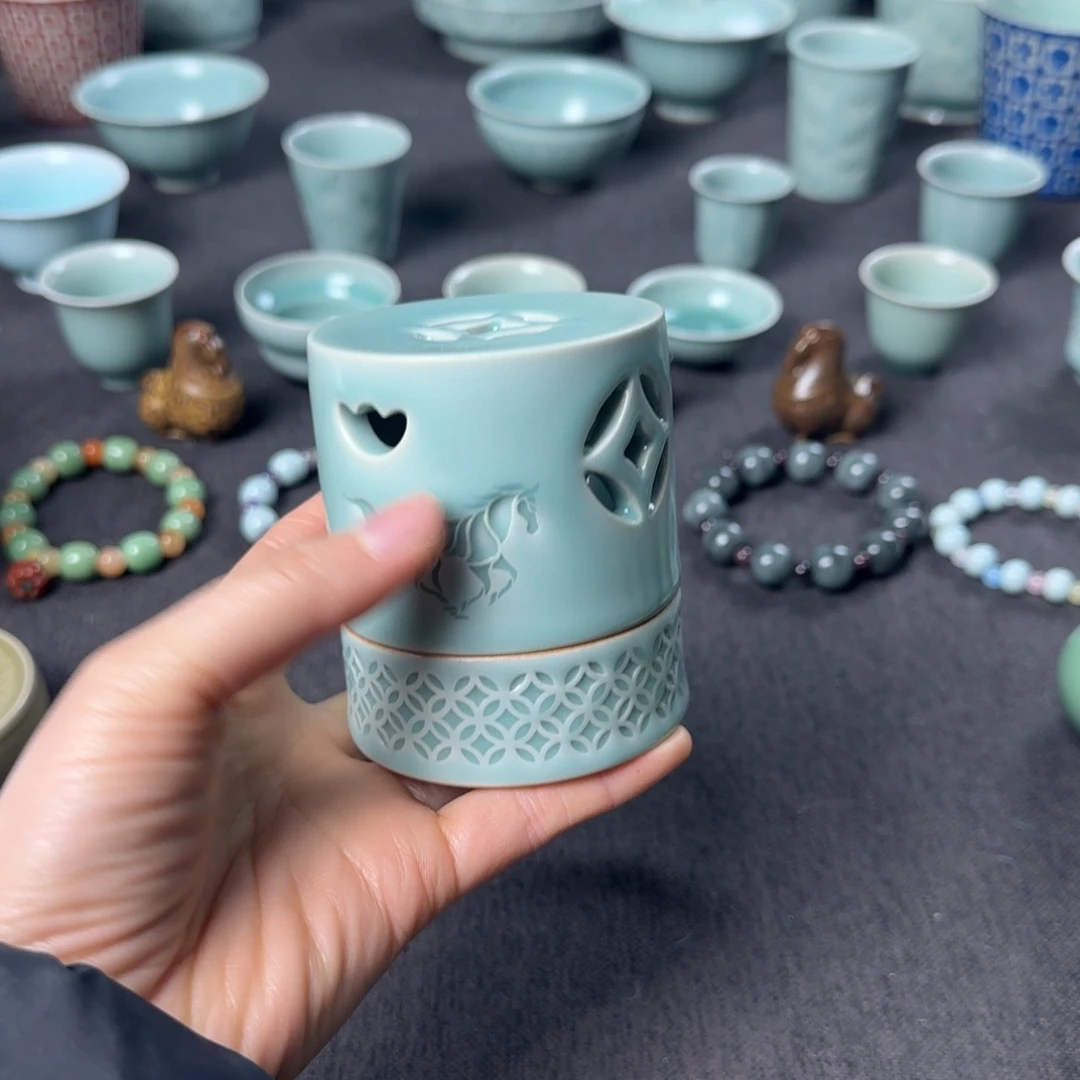 慢***走圣诞快乐手工茶器