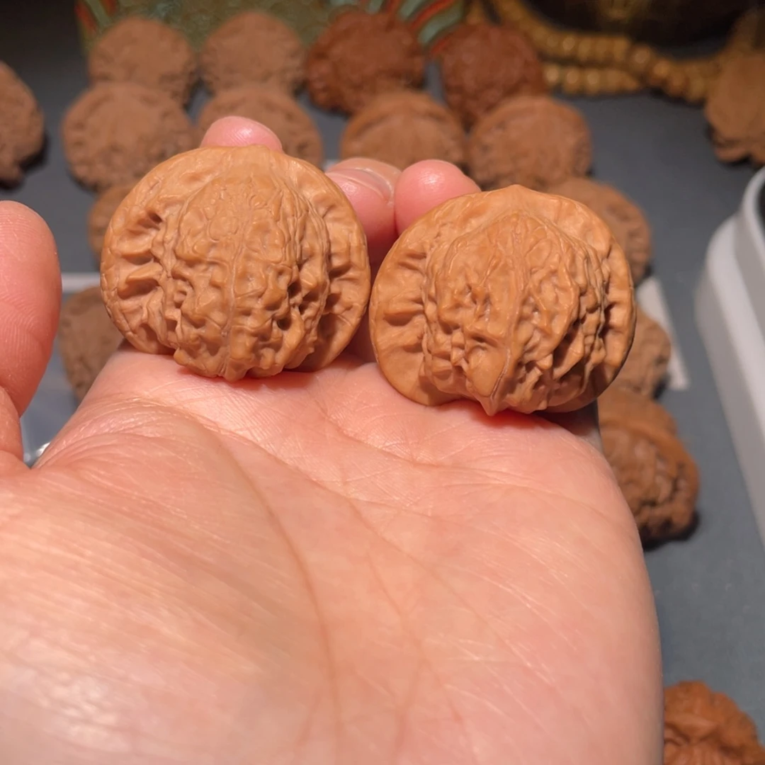 马***功吊坠桃核忠义官37