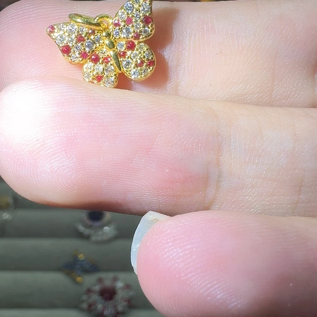 绿水晶戒指银S925镶嵌