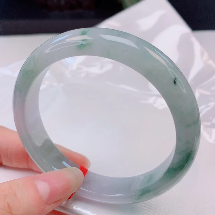 未镶嵌手镯翡翠56圈