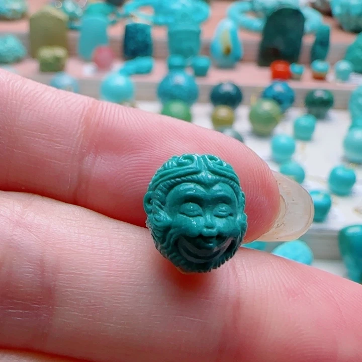 梦***寐绿松石未镶嵌配饰