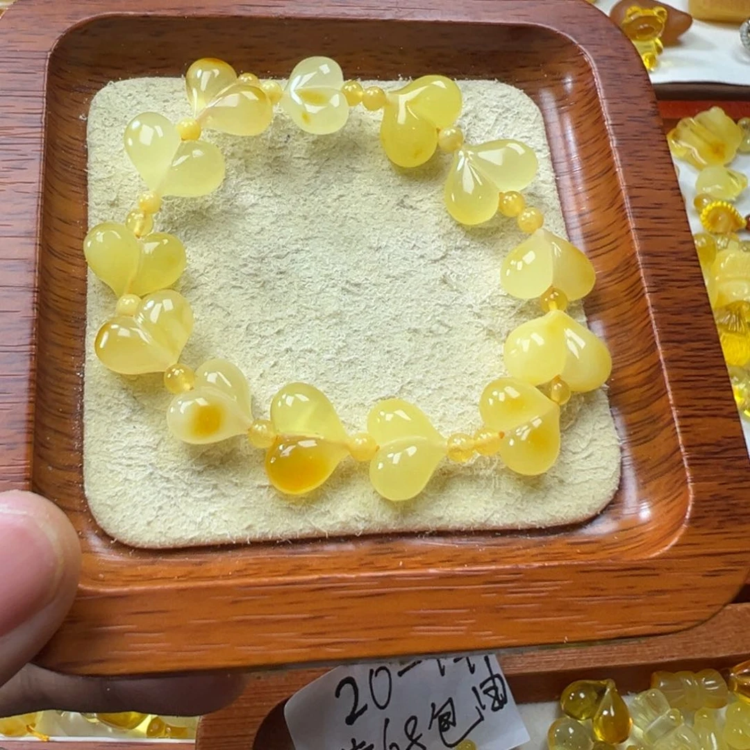 琥珀吊坠(不含链)未镶嵌