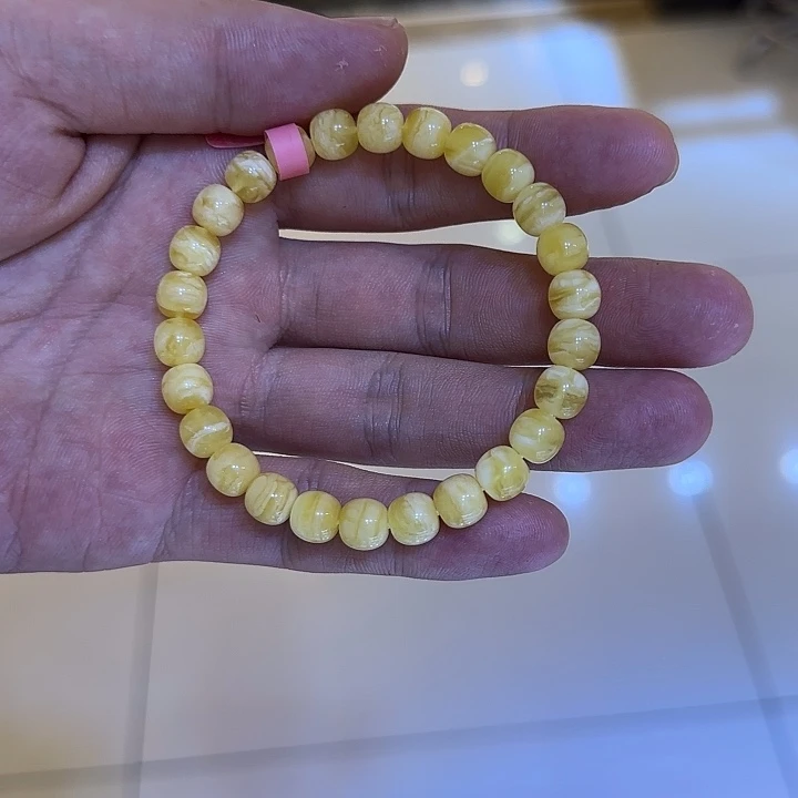 手链琥珀未镶嵌蜜蜡