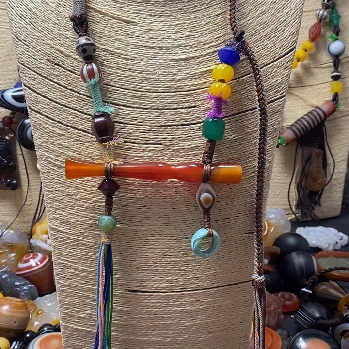 玛瑙/玉髓未镶嵌颈饰